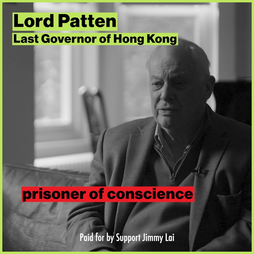 "Jimmy Lai is totally against people being locked up for their opinions, but that's happened to him now." For years, Jimmy Lai was the voice of democracy in Hong Kong. Today, he's on trial — imprisoned since 2020 — for speaking the truth. #FreeJimmyLai