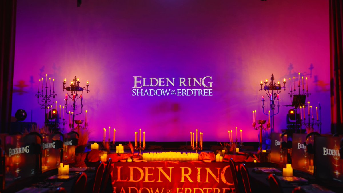 Tarnished from all around gathered in the lands of Los Angeles to get their fingers on #EldenRing Shadow of the Erdtree. Will you follow in their footsteps? Pre-order now: