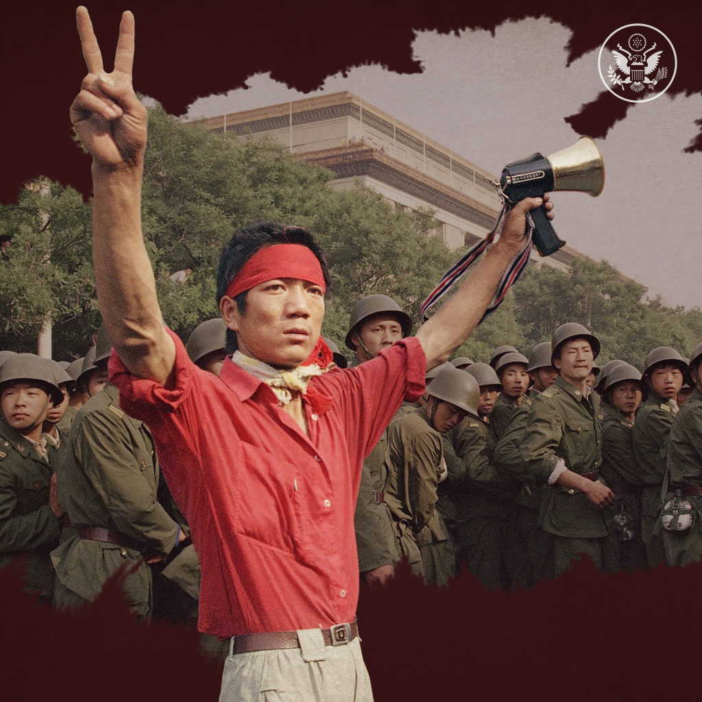 On the 35th anniversary of the Tiananmen Square massacre, the U.S. stands in solidarity with those who continue the struggle for human rights and individual freedom. The courage and sacrifice of the people who stood up in Tiananmen Square will not be forgotten.