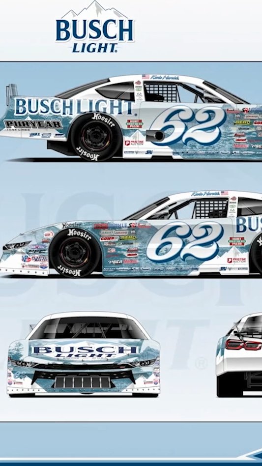 🍻 🏁 Kevin Harvick is going Late Model racing in the KHI_Racing No. 62 Busch Beer car! Mamba Smith | Kaitlyn Vincie | HappysEShop