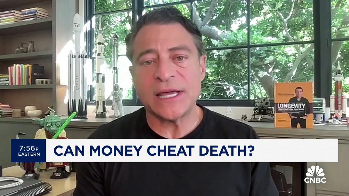 “The longevity market is massive,” says XPRIZE Foundation Founder Peter H. Diamandis, MD on how the wealthy are investing in living longer. “At the end of your life, how much of your capital would YOU spend to add on 20 or 30 healthy years? This is a multi-trillion dollar marketplace.”
