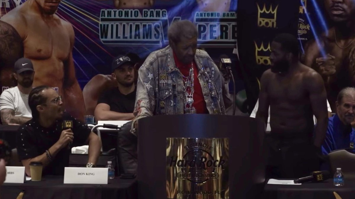 Adrien Broner threatened his opponent by confessing to murder at his presser 😳