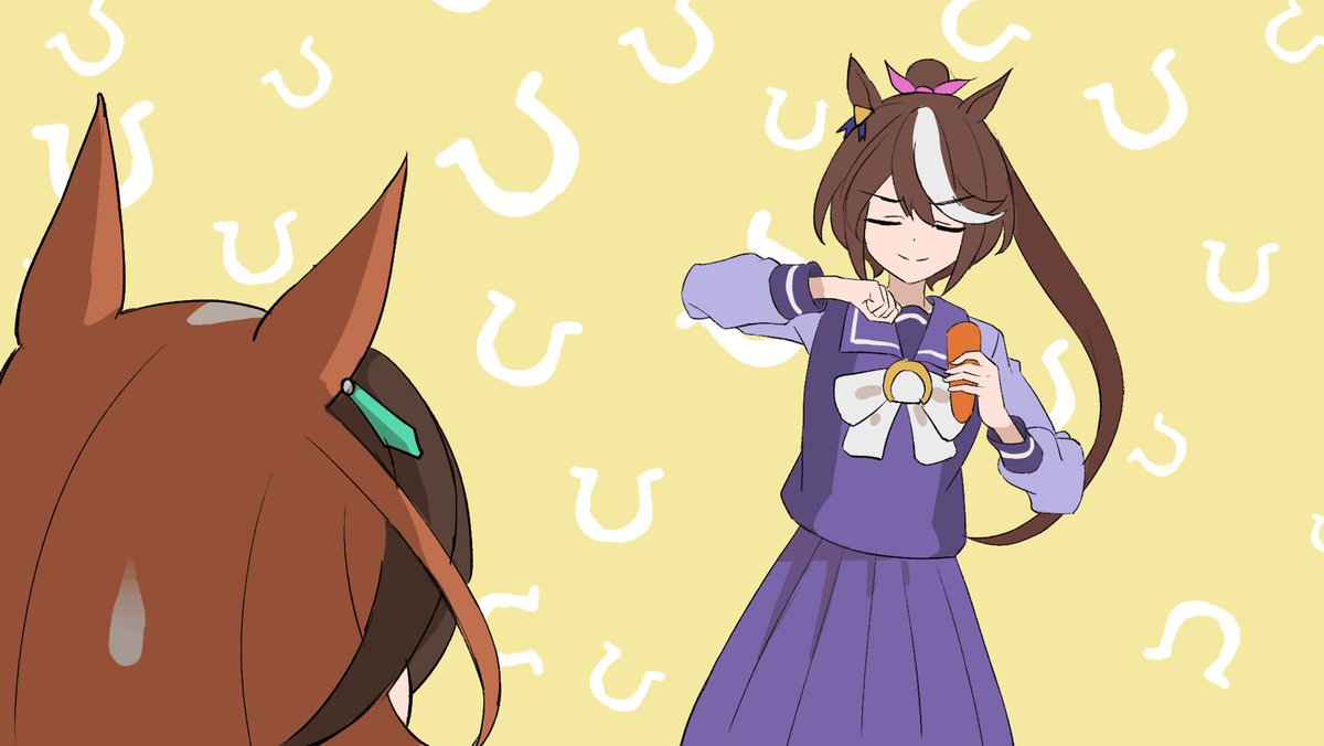 #ウマのこのこのここしたんたん #ウマ娘 #トウカイテイオー #シンボリルドルフ しかのこのこのここしたんたんをテイオーが踊ってみた
