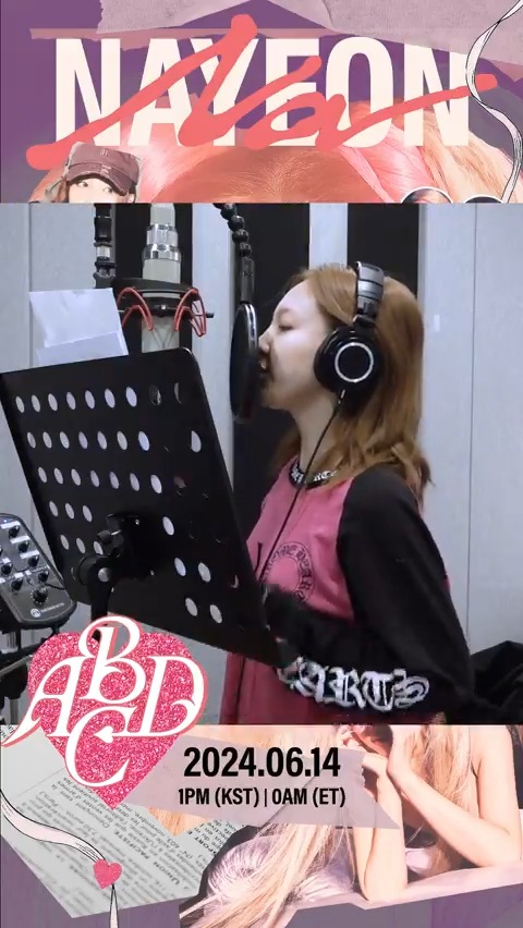 NAYEON THE 2nd MINI ALBUM "NA" 📹 'ABCD' Recording Behind Short Preview "NA" Pre-Save &amp; Pre-Order Release on 2024.06.14 FRI 1PM KST/0AM ET #TWICE #트와이스 #NAYEON #나연 #NA #ABCD