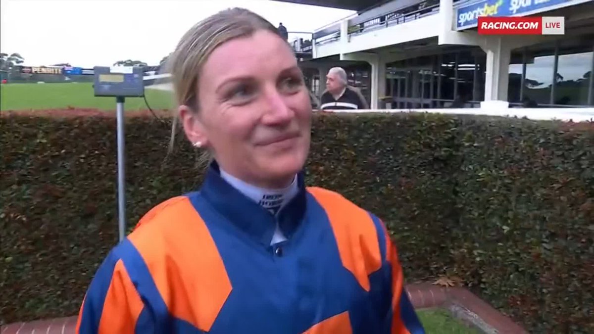 "That's very special." It means a bit to @jamieleekah07 to ride a winner for Lee Freedman 👏