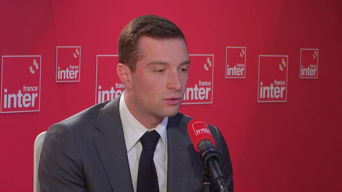 .Jordan Bardella considère l'adhésion de l'Ukraine à l'Union européenne ou à l'OTAN "comme une ligne rouge", "qui précipiterait l'intégralité du continent dans la guerre" #le710inter