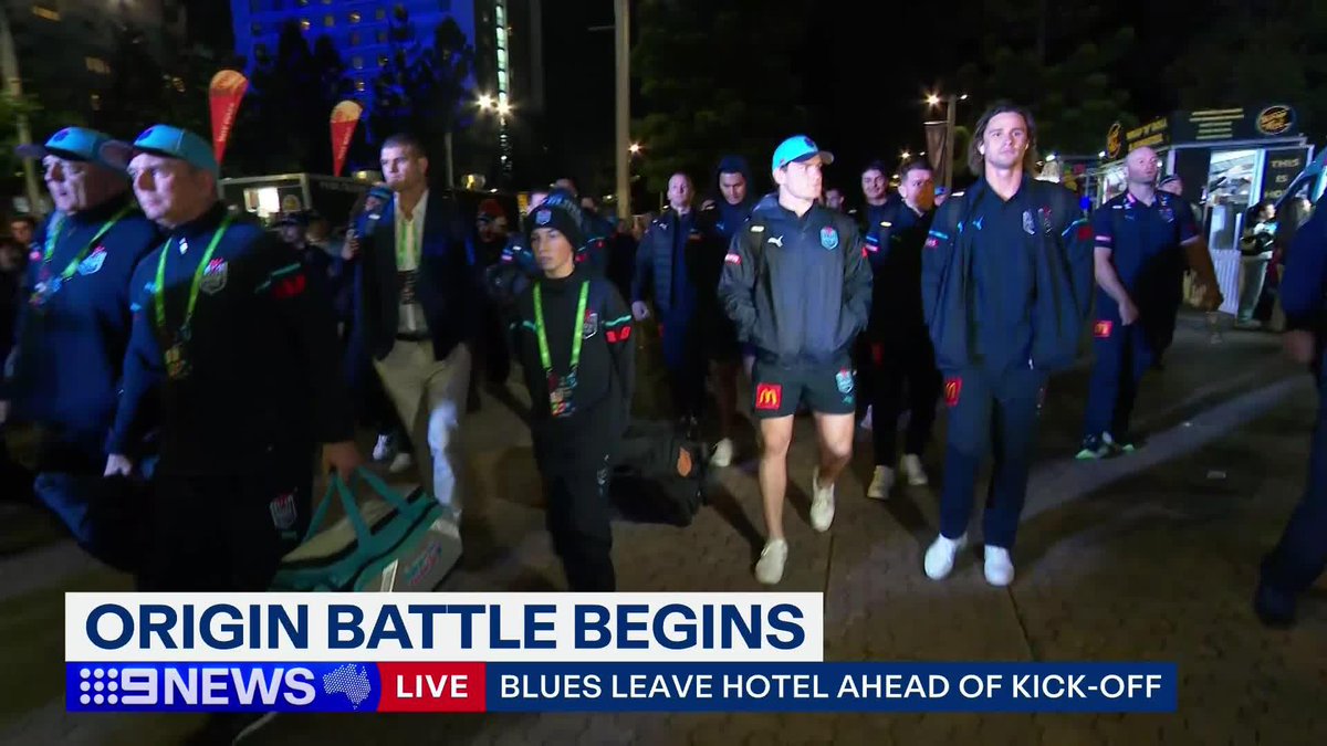 State of Origin is BACK - and you can feel it in the air. Sydney is buzzing, ahead of the ultimate cross-border rivalry. Zac Bailey Mike Dalton #9News #StateofOrigin Game I | Exclusive TONIGHT on Channel 9 &amp; 9Now. #9News