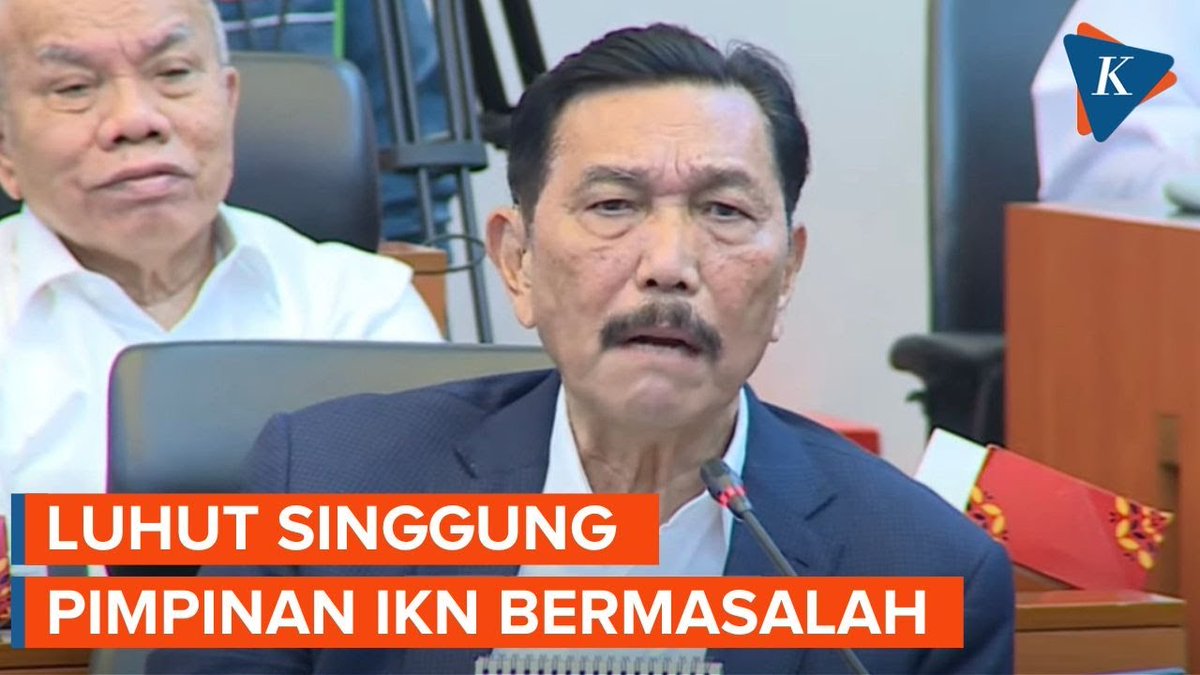 Luhut Sebut IKN Itu Tak Ada Masalah, yang Bermasalah Pimpinannya ~N #LuhutBinsar #IKN