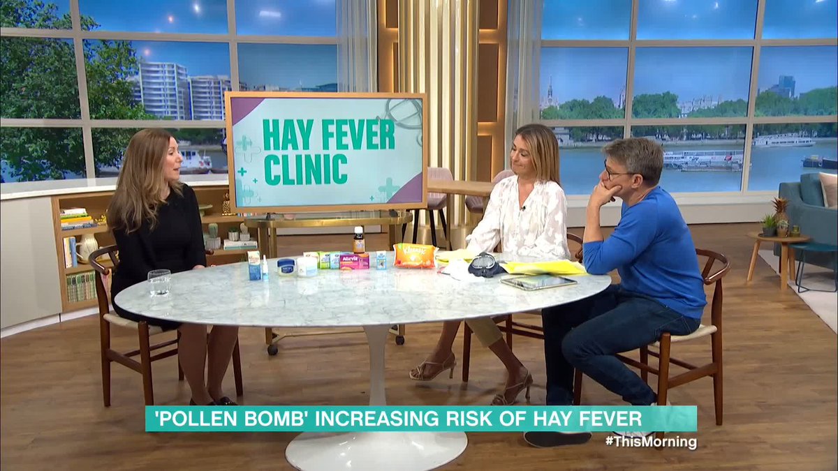 If you're struggling with hay fever, can your doctor prescribe you something stronger? Dr Helen Brough shares everything you need to know! 🤧 #ThisMorning