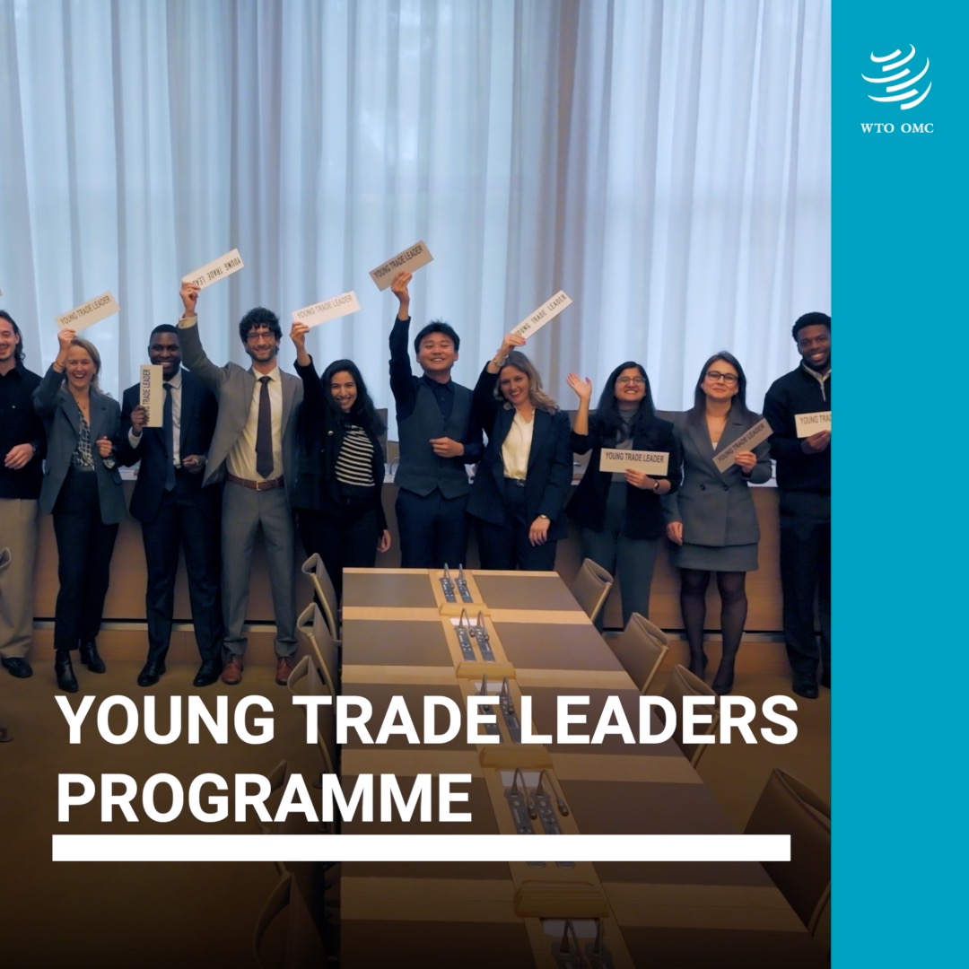 Wanted: Exceptional young minds to shape the future of global trade The WTO has launched the #YoungTradeLeaders programme to empower the next generation of global leaders. Apply now for this unique opportunity to innovate, lead & make a global impact! 🔗