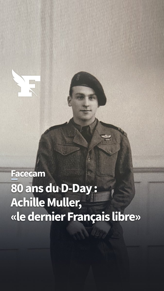 Le colonel Achille Muller, 99 ans, est l’un des seuls survivants ayant participé au débarquement. Il est aussi l’un des quatre derniers SAS français encore vivants. Il dépose en ce moment même une gerbe de fleurs avec Emmanuel Macron à Plumelec en Bretagne.