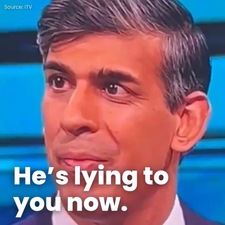 Rishi Sunak lies. This is about his character 👇