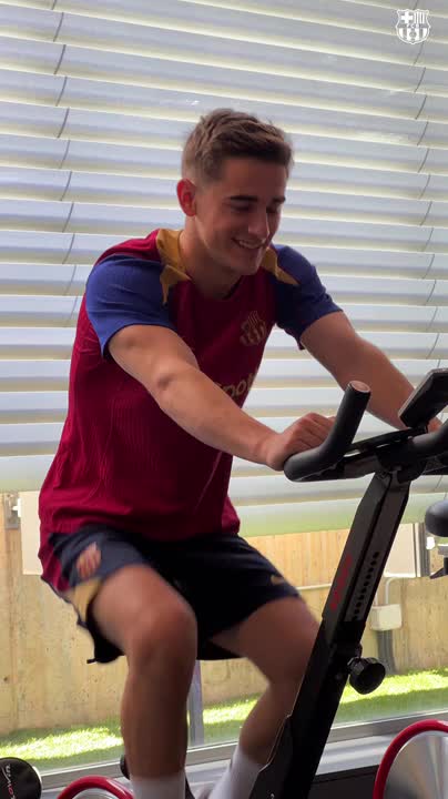 Gavi: step by step. 🏋️💪