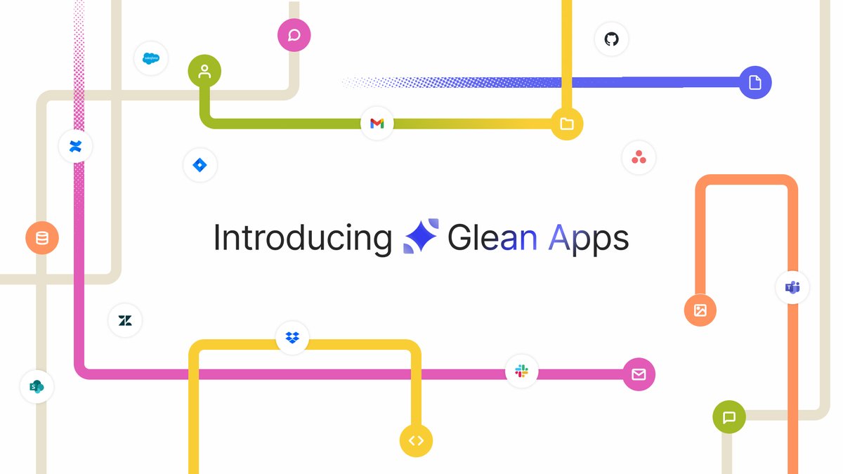 Say hello to Glean Apps – no-code custom generative AI agents, assistants, copilots, and chatbots to help you unlock the full potential of AI at work. ✨ Check out how you can use the Glean Platform to securely build and deploy custom AI apps 👉