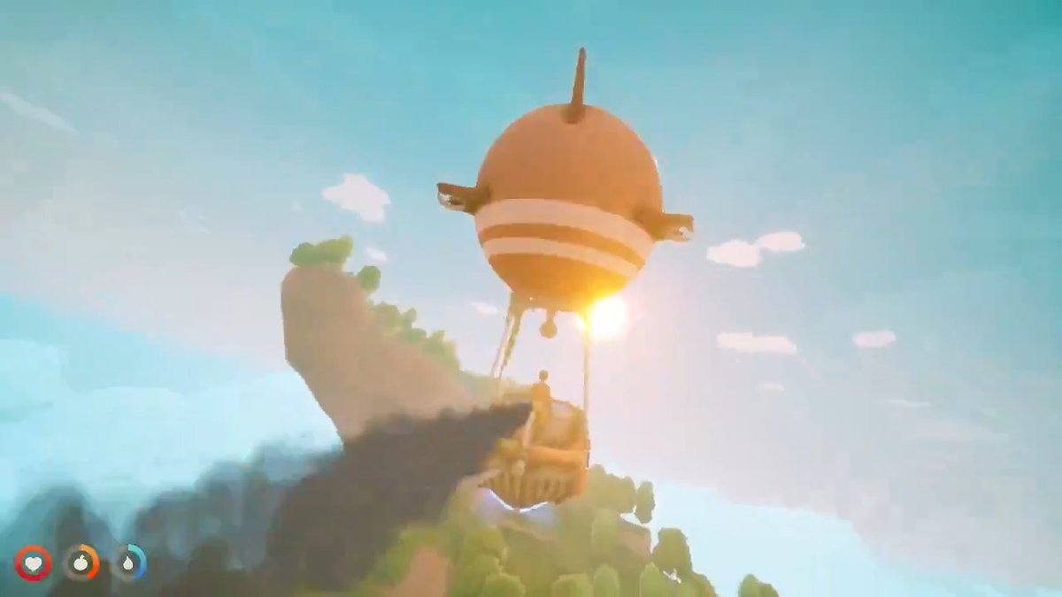 Le futur jeu de survie "Solarpunk" très attendu (+ de 400k wishlists Steam) s'offre un nouveau trailer 🌞 🏝️🪁 Monde rempli d'îles flottantes 🎈 Exploration avec votre dirigeable 🛠 Mécanique de craft & agriculture ⚡ Énergies solaire, éolienne et aquatique 🤝 Solo ou coop