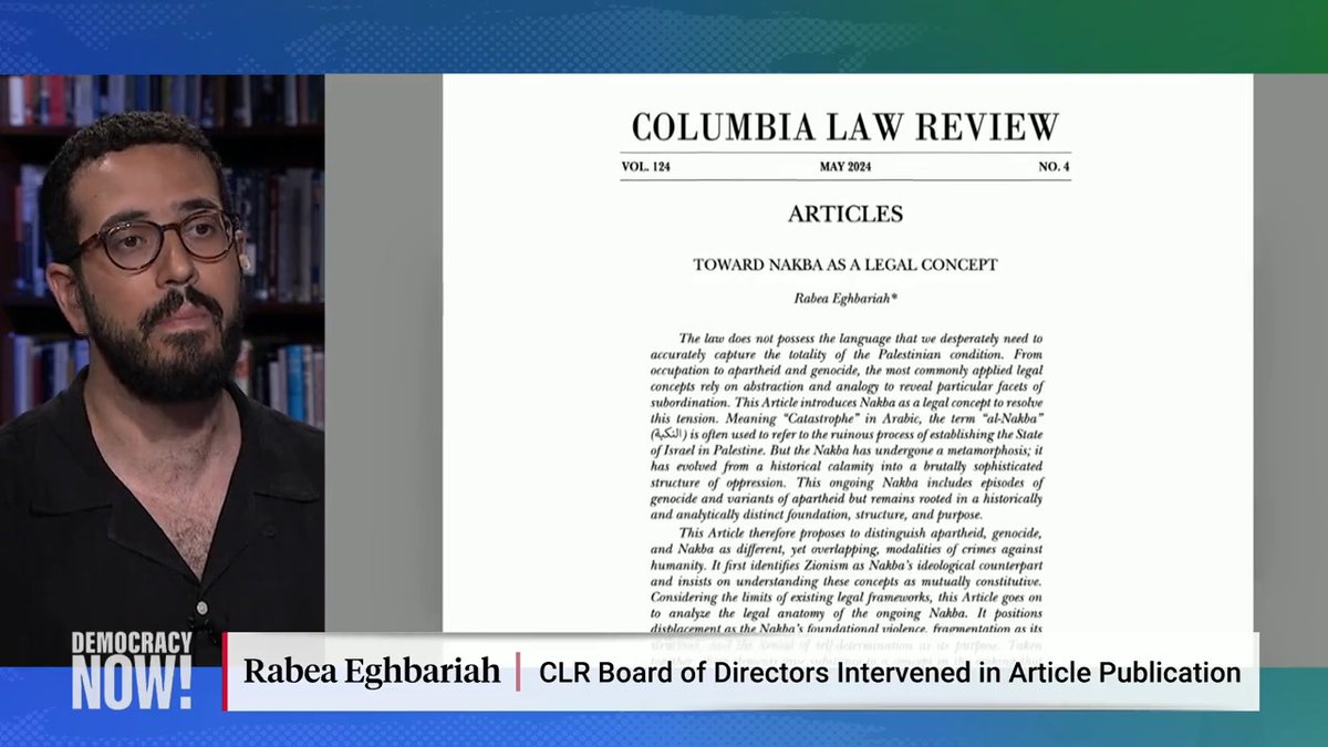 “The Nakba overlaps with both genocide and apartheid,” says Palestinian legal scholar Rabea Eghbariah. “But I do think we need to acknowledge the Nakba for what it is, to talk about it for what it is and not only reference it in analogy to other concepts.”