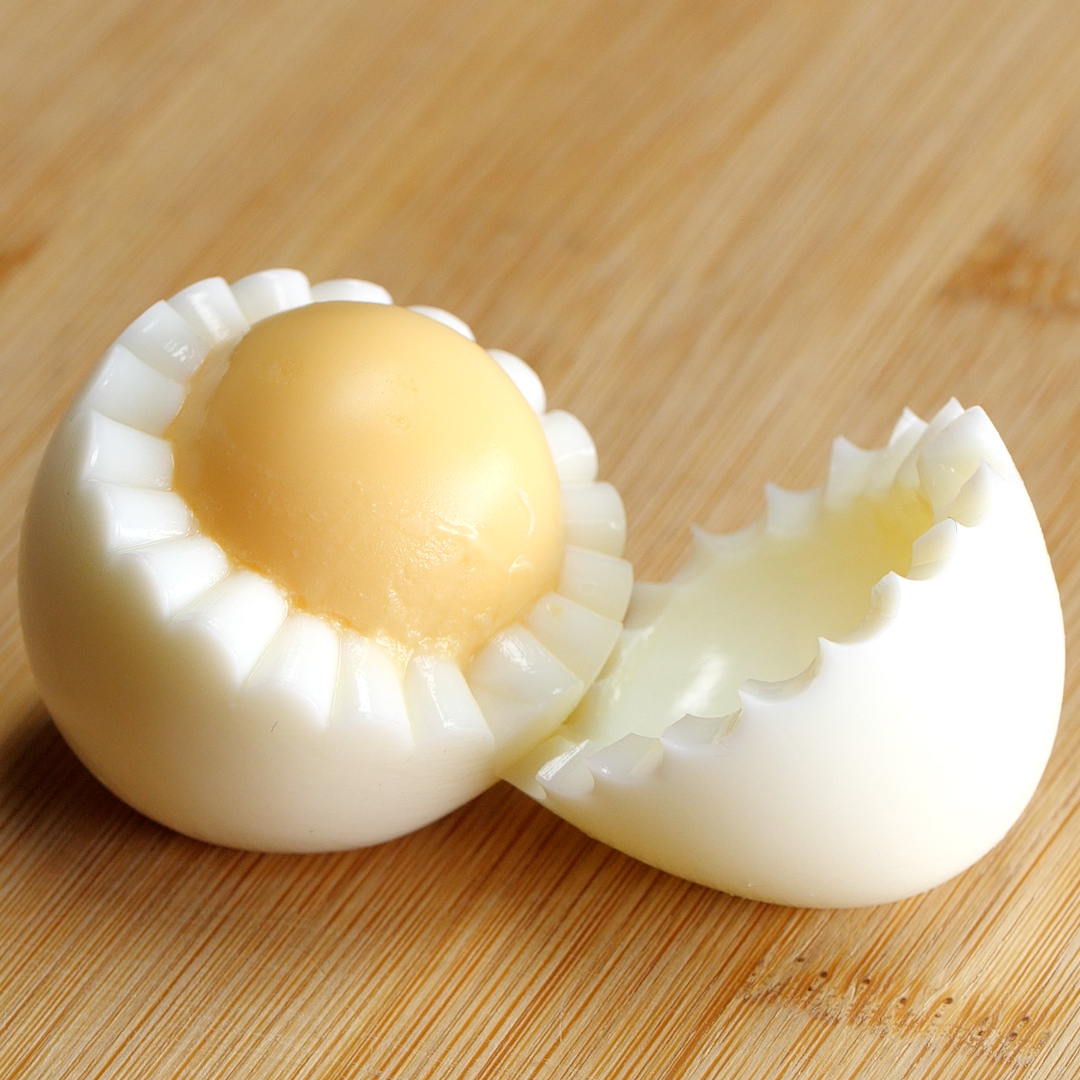 ただのゆで卵も切り方しだいでめっちゃ使える!超簡単なゆで卵の飾り切り🥚✨ / How to Cut Boiled Eggs #tastyjapan