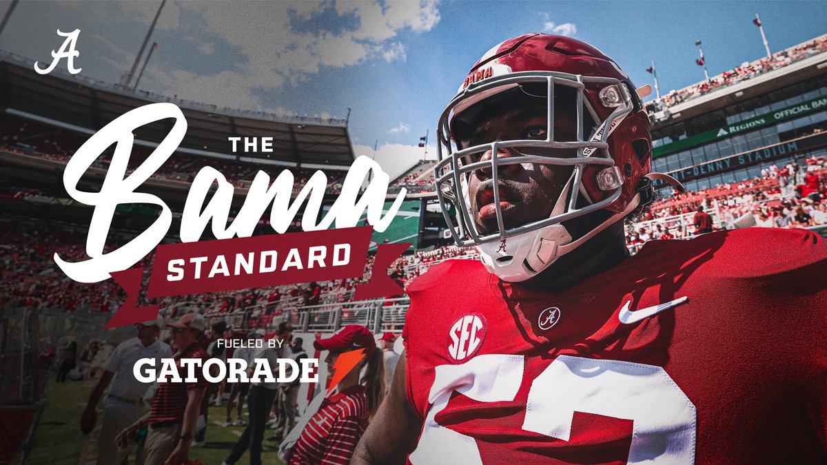 “I’m always going to be ready to perform when needed.” Tyler Booker is poised to lead the Alabama offensive line this fall. #RollTide | Gatorade
