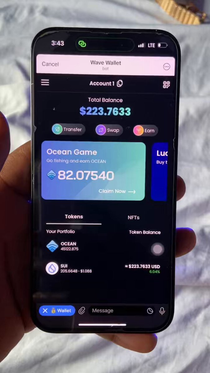 I Just Got A Reward Of 205 Sui Coins That Is Worth $223 Dollars From Wave Wallet Airdrop For Free. Wow! Do Yours Now And Tell Me If It Worked For You. This AirDrop Will Be Huge. Just As I Predicted In My Previous Video. Retweet For Your Friends To Be Aware Of This Sweet Update. Signup For Wave Wallet -