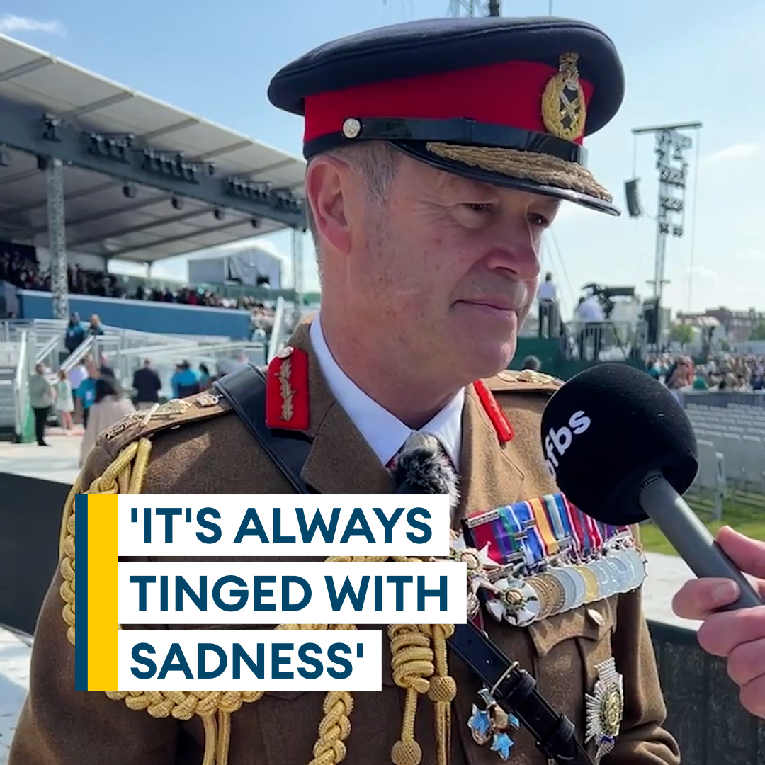 🗣️ “This is not ancient history. This took place in living memory.” The head of the British Army, General Sir Patrick Sanders, explains why commemorating D-Day is so important #DDay80