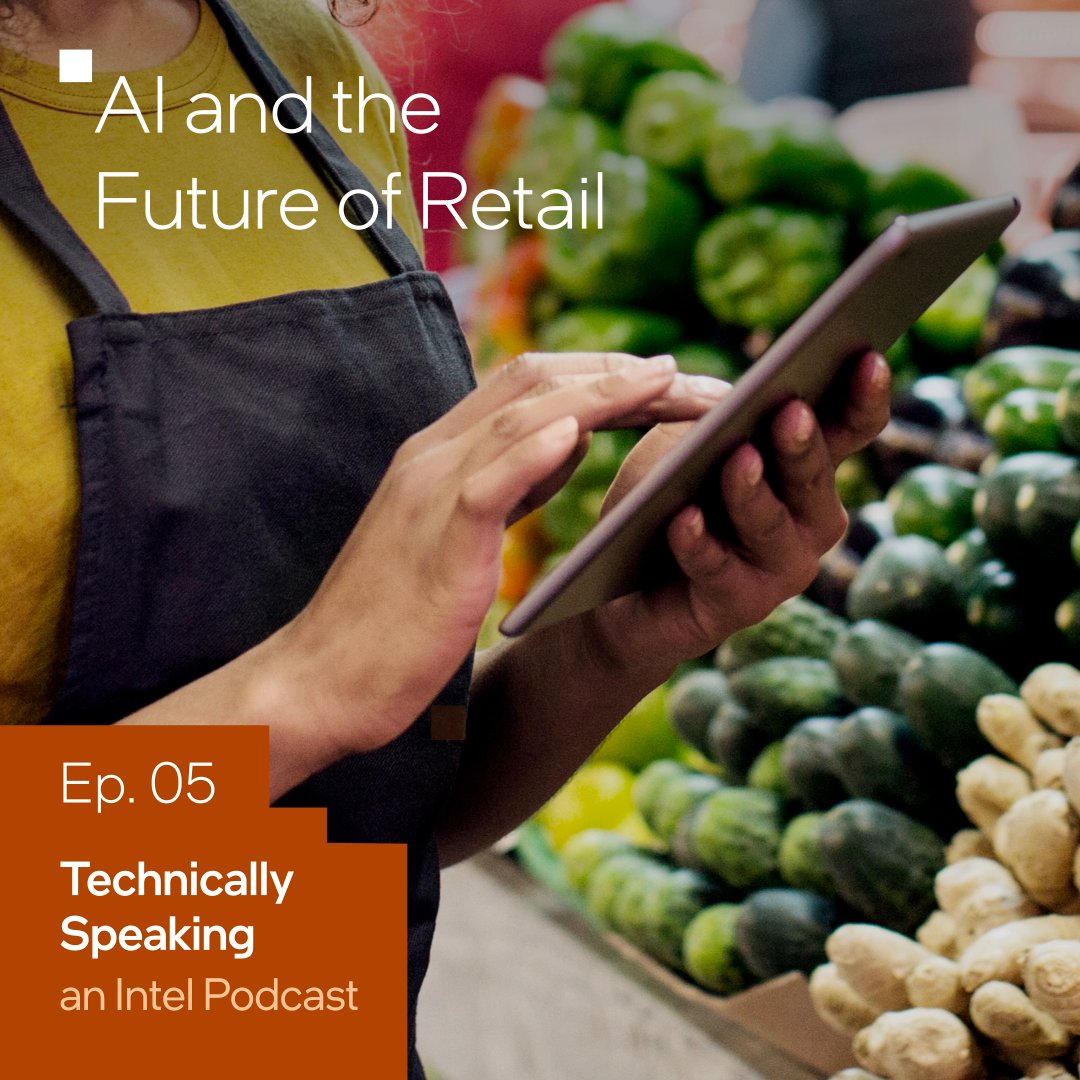 You can’t spell retail without #AI RadiusAI CEO Aykut Dengi discusses the future of in-person shopping with Intel’s GM, Network and Edge Compute Group Shailesh Chaudhry and host Graeme Klass.