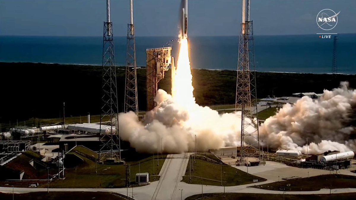 Let’s relive liftoff of #AtlasV carrying #Starliner #CFT for NASA and Boeing Space!