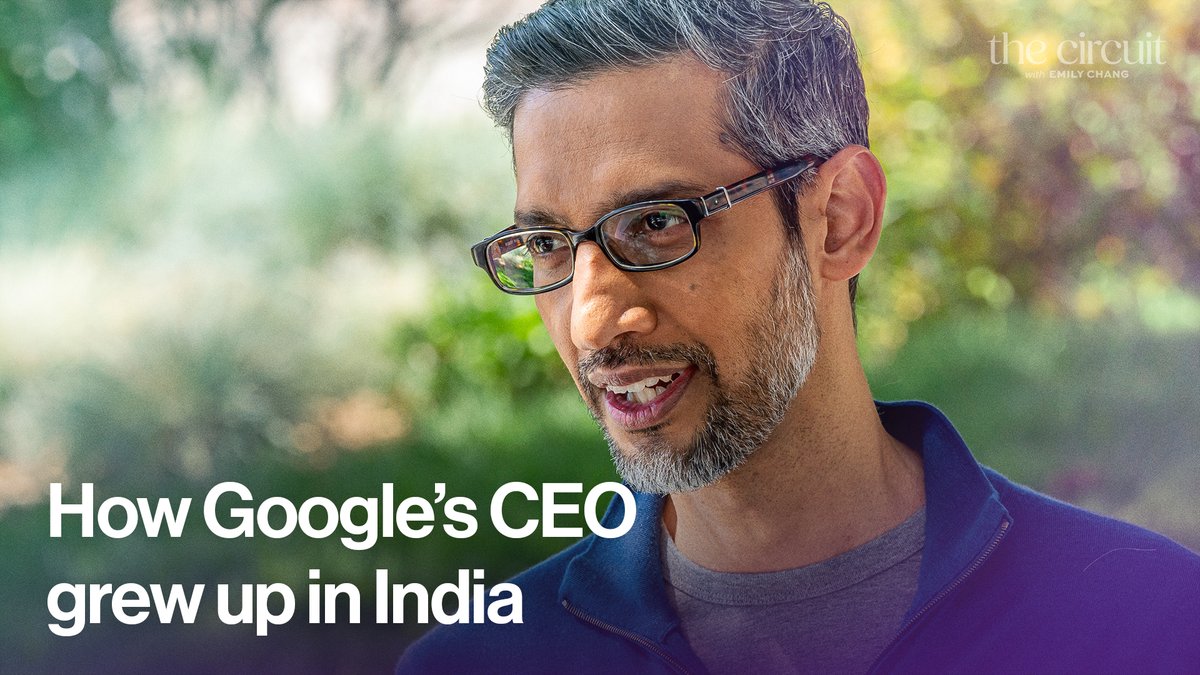 Google CEO Sundar Pichai talks about how technology changed his life in India, and why he's optimistic it will change the world for the better. Watch his full interview with Emily Chang here: