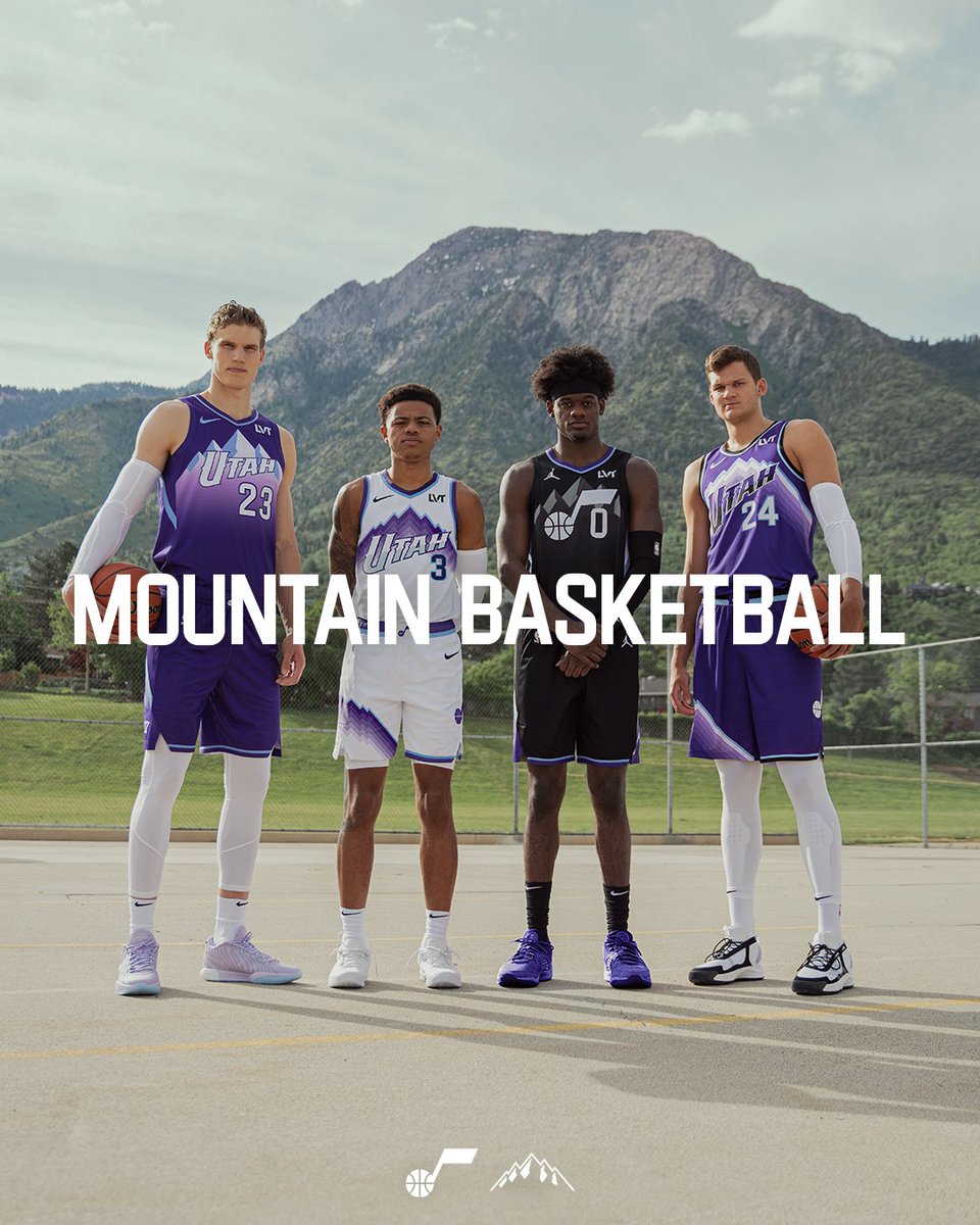 The most courts per capita in the nation ✔️ The largest youth program in the league ✔️ 85% of the population near the mountains ✔️ Utah is Mountain Basketball 🏔️🏀 #TakeNote