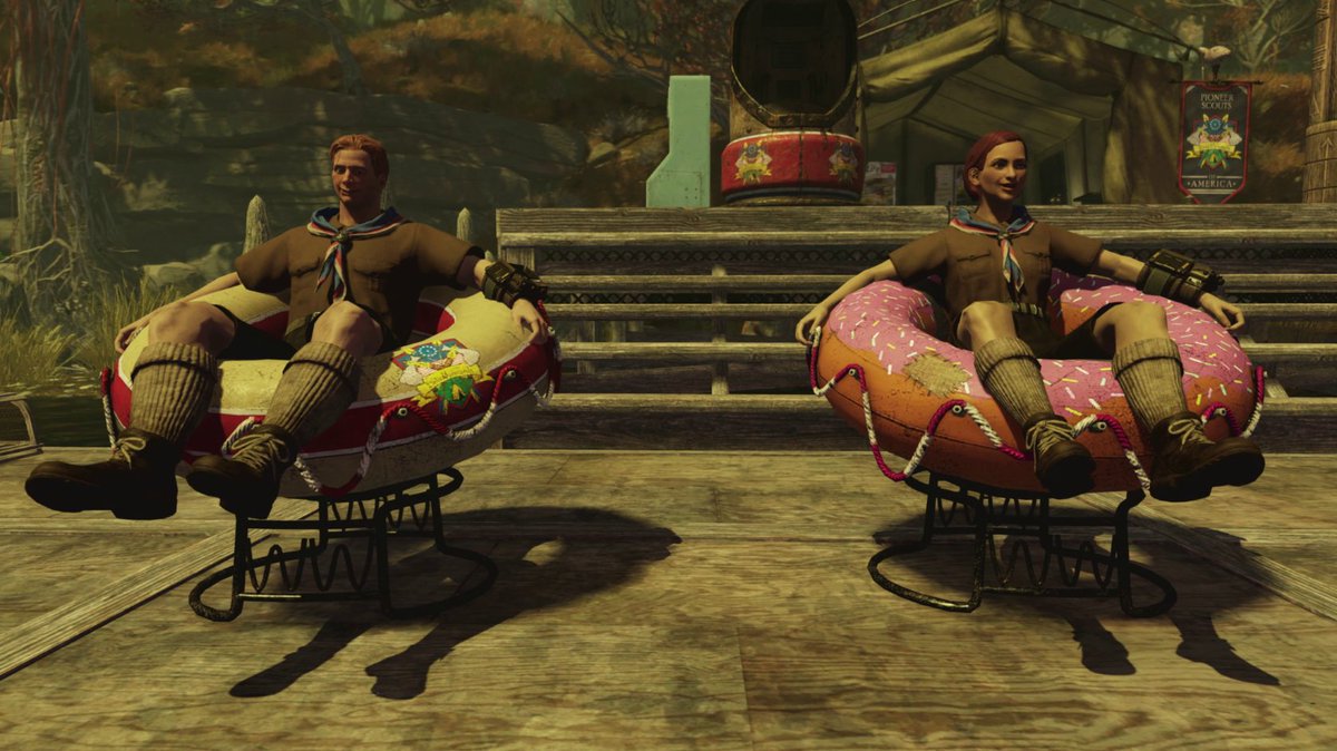 🏕 Attention all Pioneer Scouts! Get your first look at #Fallout76's Season 17 rewards!