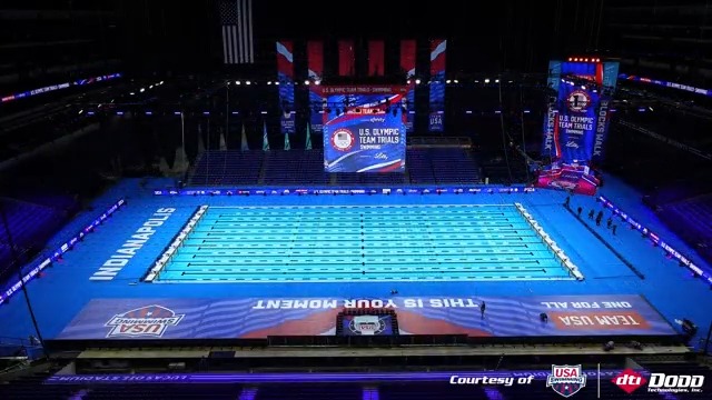 Three pools. One NFL Stadium. 𝗢𝗻𝗲 #𝗦𝘄𝗶𝗺𝗧𝗿𝗶𝗮𝗹𝘀𝟮𝟰. Action takes place June 15-23 in Lucas Oil Stadium and on NBC Olympics & Paralympics to decide the U.S. Olympic Swim Team this summer. #SwimTrials24 | | @teamusa