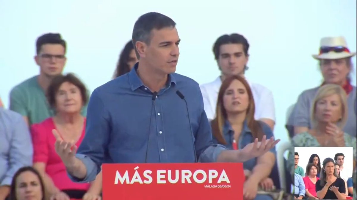 Todo este fango que afronta España es un desafío que están enfrentado otras grandes democracias del mundo. La máquina del fango se basa en bulos. La democracia se fundamenta en votos. Así que el próximo #9J vamos a ganar con votos a los bulos de la máquina del fango de Feijóo y Abascal.