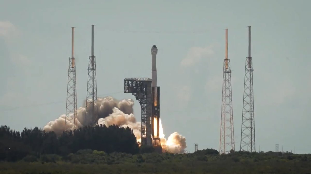 Check out the highlights from today's #Starliner #CFT launch atop a ULA #AtlasV, which lifted off at 10:52 a.m. ET. Stay tuned for docking with International Space Station on June 6.