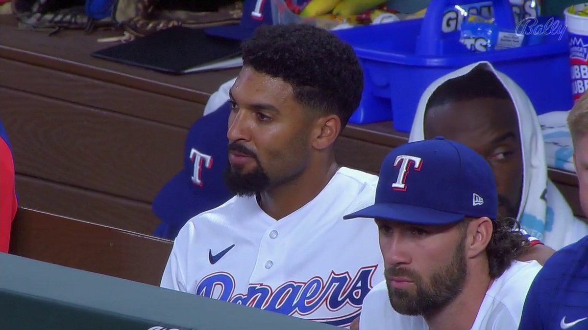 The Rangers’ broadcast was doing a report on Marcus Semien as he forgot he was supposed to be on deck 😭
