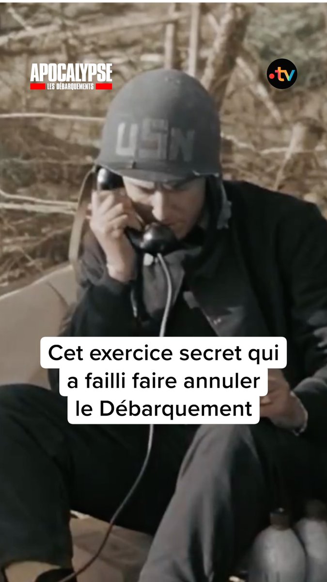 Cet entrainement grandeur nature du #Débarquement a tourné au fiasco... L'exercice Tigre, qui eut lieu au sud de l'Angleterre et causa la mort de centaines de soldats, est resté secret pendant 50 ans. #Apocalypse