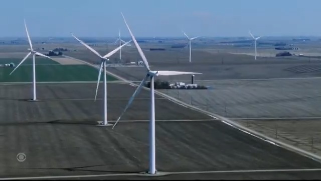 The U.S. Department of Agriculture is forecasting a 25% downturn in farm profits, but some farmers in Iowa are installing wind turbines to offset some of those losses. There are now more than 6,000 wind turbines in Iowa that churn out approximately 60% of the state's energy.