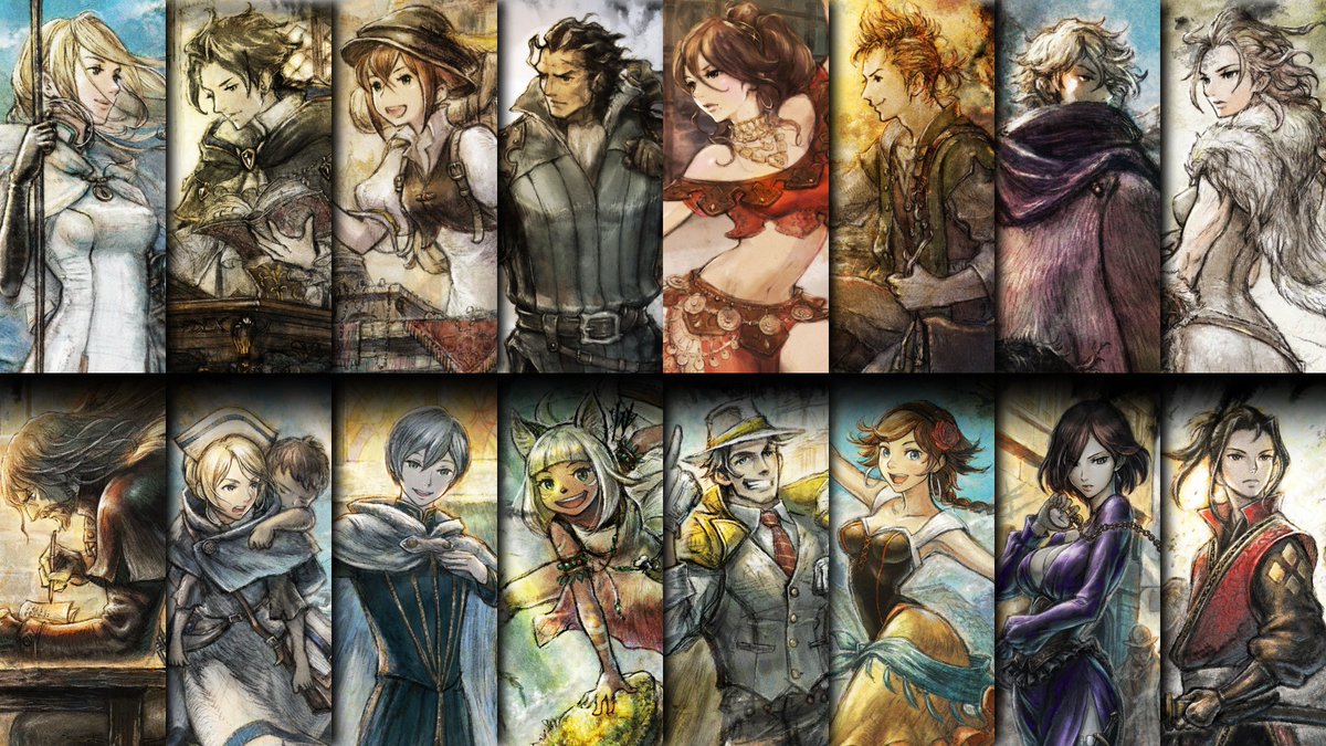 Two incredible games, sixteen amazing heroes, and new ways to play. Octopath Traveler is now available on PlayStation 5 and PS4, and Octopath Traveler II is now available on Xbox Games Pass: