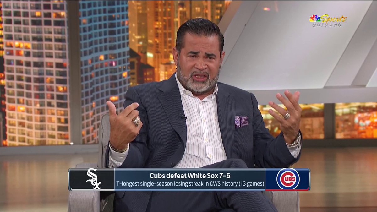 "Unfortunately, I am a White Sox fan" - Ozzie Guillen