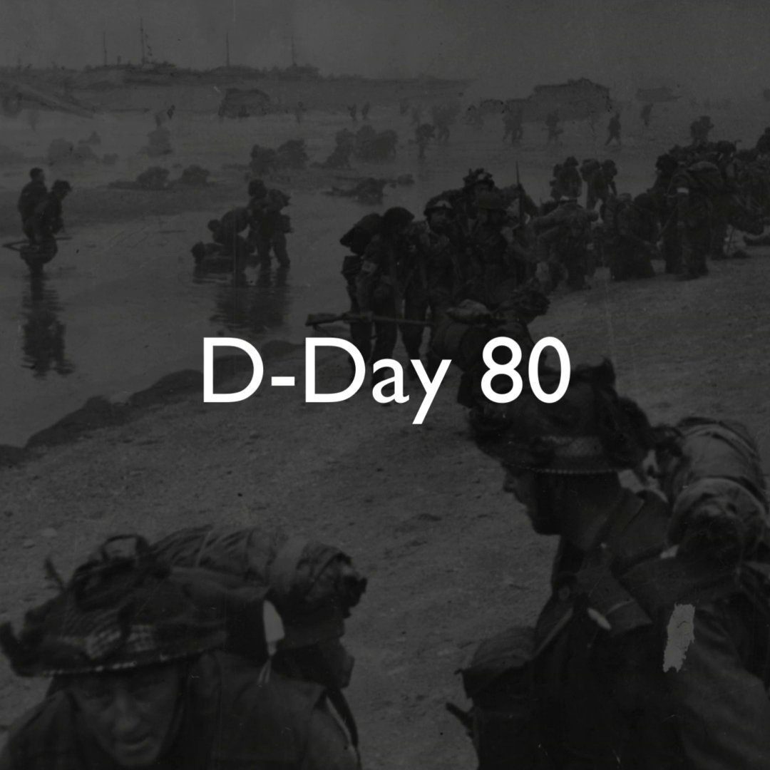 Today we mark 80 years since the D-Day landings, remembering the service and sacrifice of all those involved in turning the tide in the Second World War. 1/3