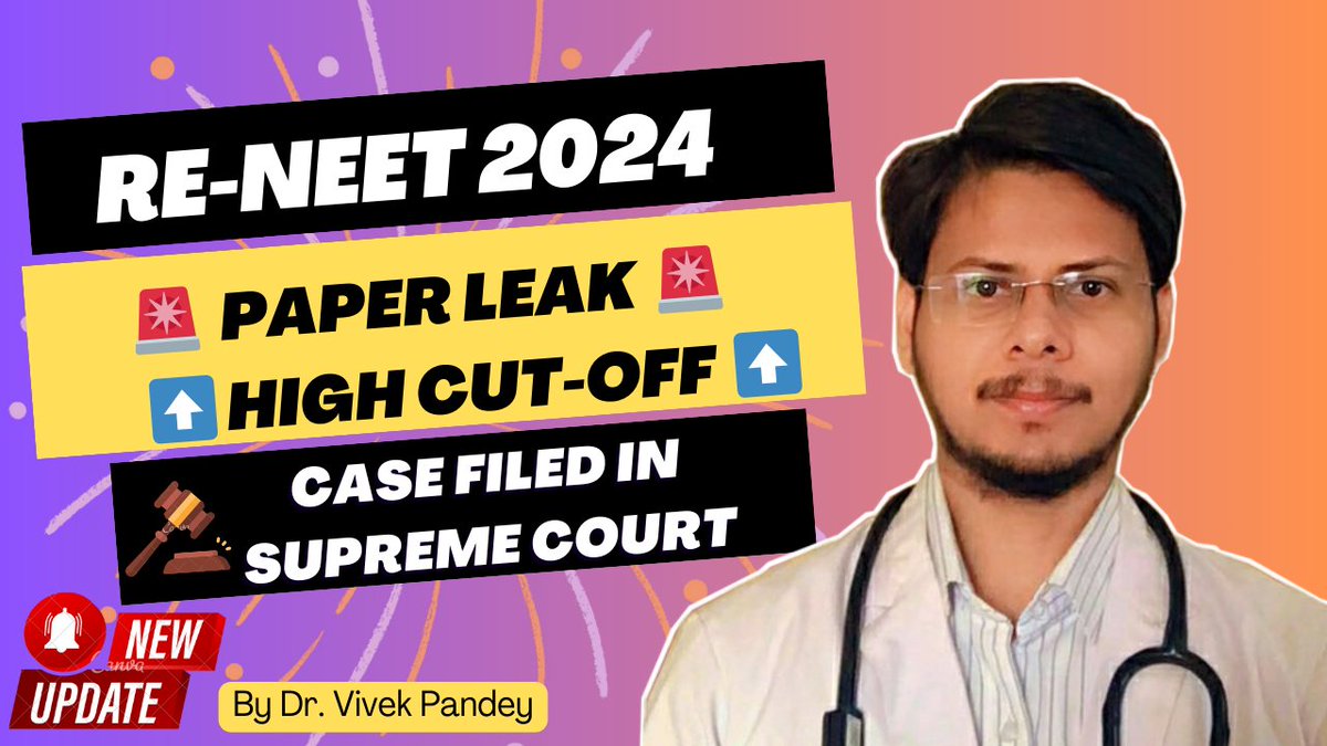 2 days back i had made a video explaining all irregularities and malpractice that happened in NEET exam. We should ask questions, why hardworking students will suffer ? 👇 #NEET_परीक्षा_परिणाम #NEETfraud #neetresultboycott #NEET #Neet_paper_रद्द_करो