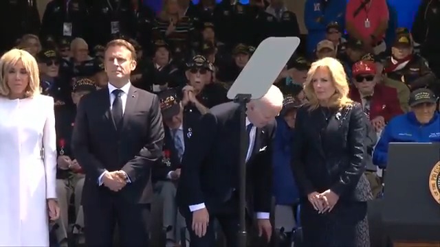 Biden in France at D-Day commemoration ceremony: