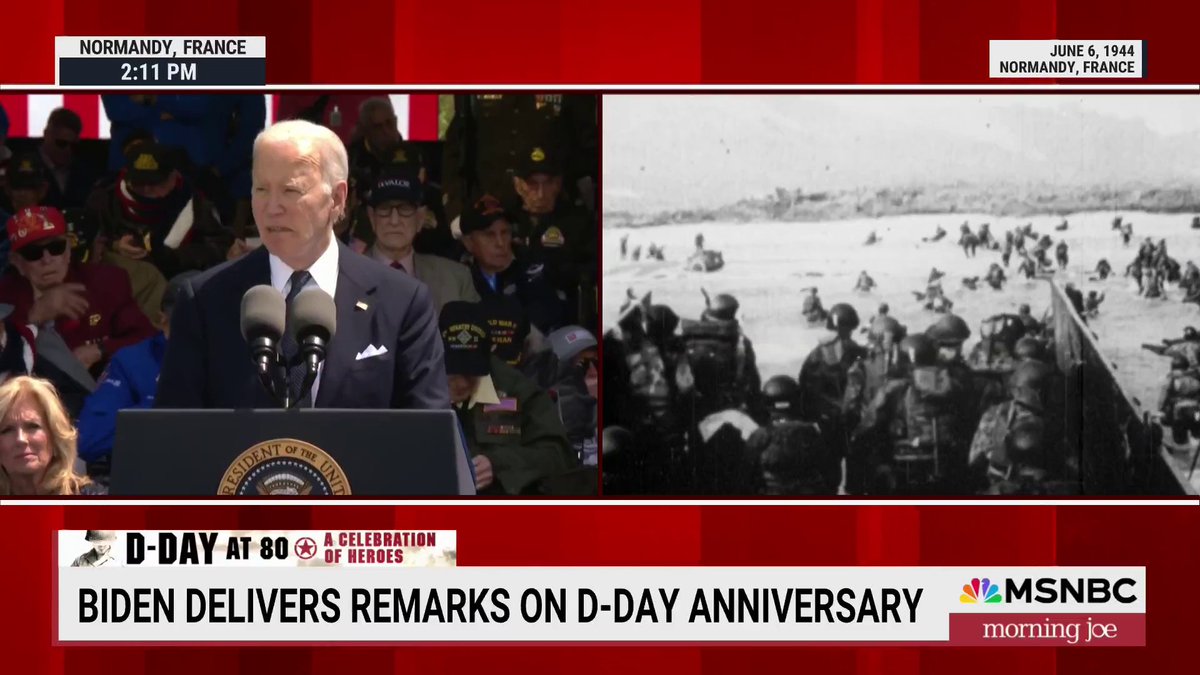 "What the allies did together 80 years ago far surpassed anything we could have done on our own. It was a powerful illustration of how alliances, real alliances, make us stronger. A lesson that I pray we Americans never forget." -President Donald J. Trump