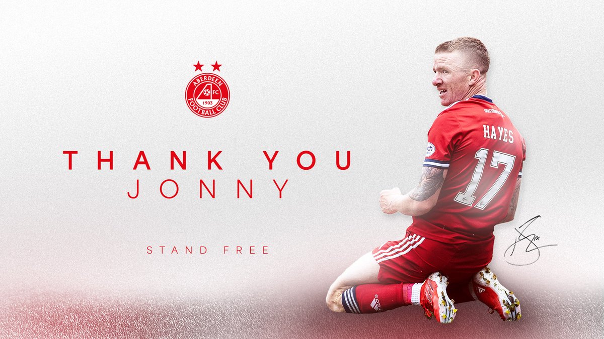 🎶 Jonny, Jonny Hayes 🎶 Thank you for the memories. #StandFree 🔴