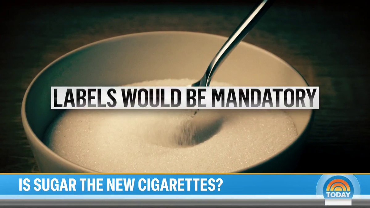 Some public health officials want to see warning labels on foods that contain high levels of sugar, similar to ones on a pack of cigarettes. @vickynguyentv reports on the details.