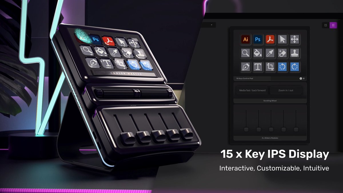 Game changer? Creativity arranger. The MasterHUB is the setup revolution you've been looking for. Whether you're crafting, streaming, or editing, it's all about seamless control and modular magic. 🌟 #COMPUTEX2024