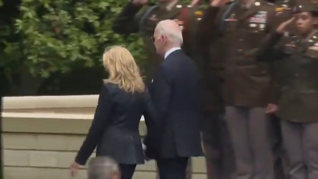 BREAKING: Jill Biden just pulled Joe out of the Normandy event, Macron staying behind with the veterans What’s going on?