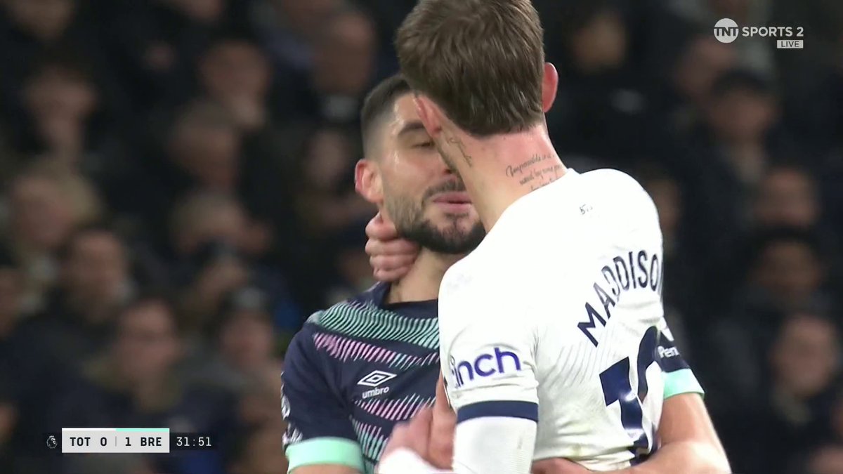 Throwback to when Neal Maupay hit the James Maddison celebration 😬