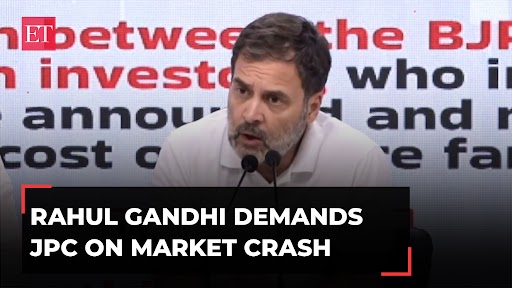 #PMModi and #AmitShah directly involved in Tuesday's #StockMarketCrash, we want #JPC #probe into biggest #StockMarket '#scam': #RahulGandhi |