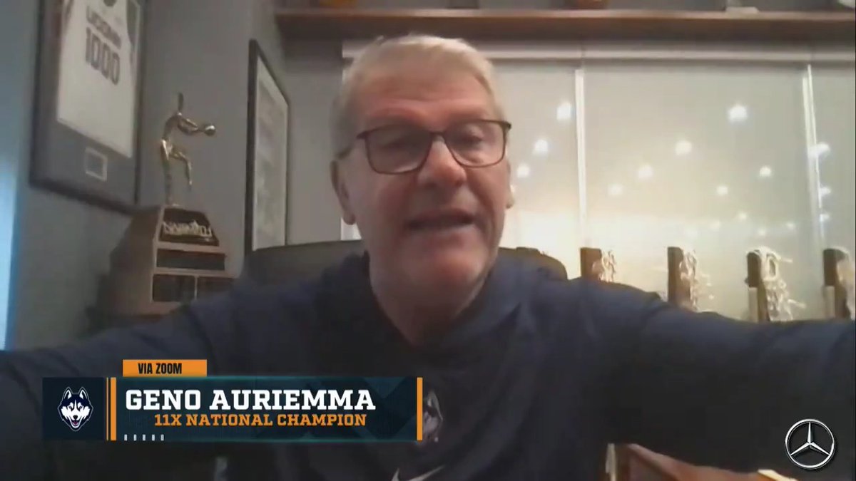 "The delusional fanbase that follows her disrespected the #WNBA players by saying she's going to go in that league and tear it a part... The kid was set up for failure right from the beginning." -Geno Auriemma talks Caitlin Clark