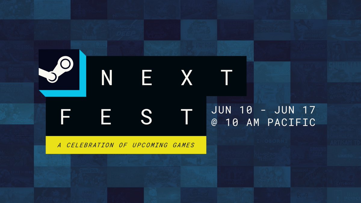 And a little summer showcase announcement of our own... Next Fest starts up again on Monday, June 10th! A glorious week for demos of all kinds, showing off upcoming games of all genres and styles. See you next week for the launch of Steam's Next Fest, June 2024 Edition!