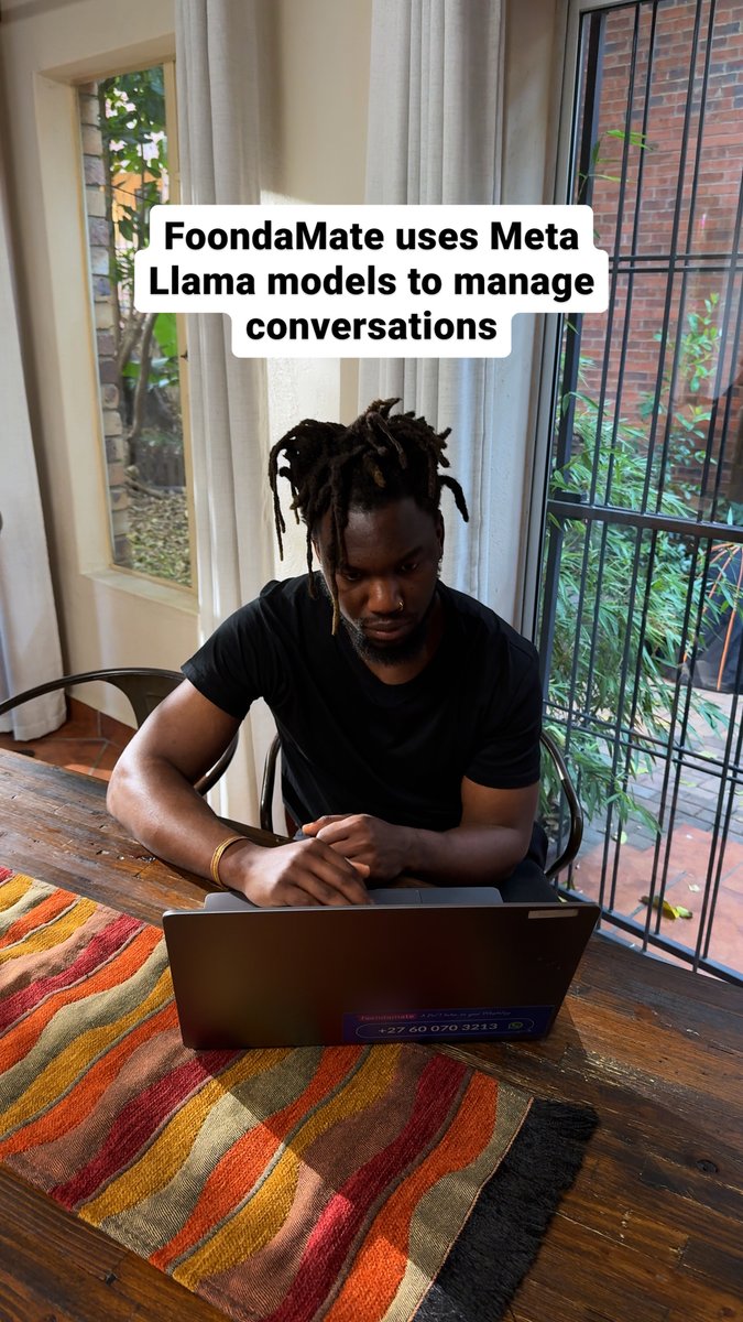 Built with Meta Llama, FoondaMate is a fast-growing, always-on study aid for students. The flexibility &amp; open ecosystem around Llama is helping the team create a greater impact for the 3 million students already using the tool in emerging markets today ➡️
